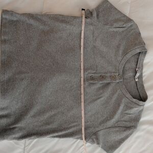Reformation Heather Gray Knit Top